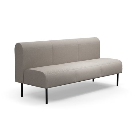 Modulsofa VARIETY, 3-Sitzer, Stoff Blues CSII, taupe