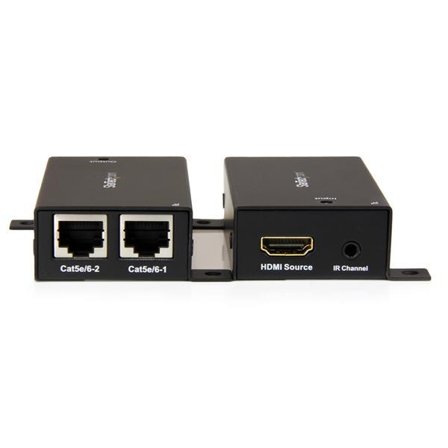 StarTech HDMI over Dual CAT5 Extender - No Power Required - 1080p - Video/lyd/infrarød-utvider - opp til 30 m