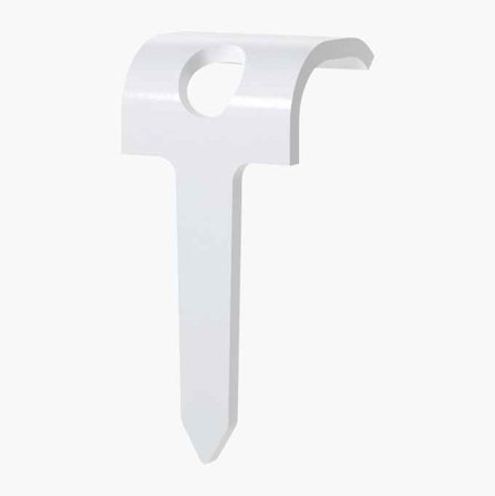 Kabelklammer Oval Kabel 200 St för Trä 16 mm Plast - Biltema