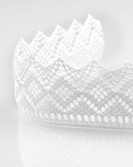 Blonde Takkete kant Hvit/beige - Ekryfarget - TrendTex