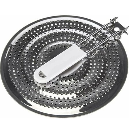 21 cm Varme Diffuser i Rustfrit Stål Kun til Gaskomfur