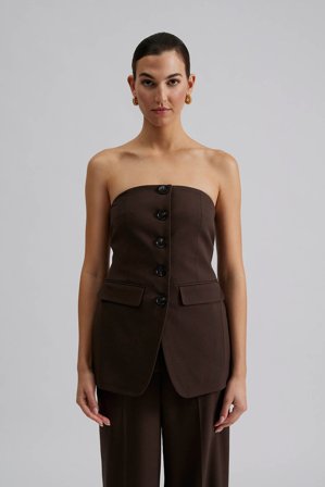 Malina - Lex top - L - Chocolate