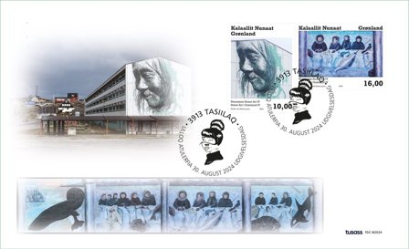 Grønland - Street Art IV - Førstedagskuvert