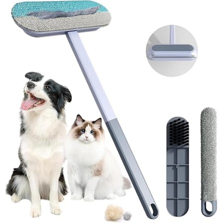 4-i-1 Husdjurshårsborttagare – Multifunktionell Rengöringsborste för Päls, Ludd, Damm och Hår_TF_TF