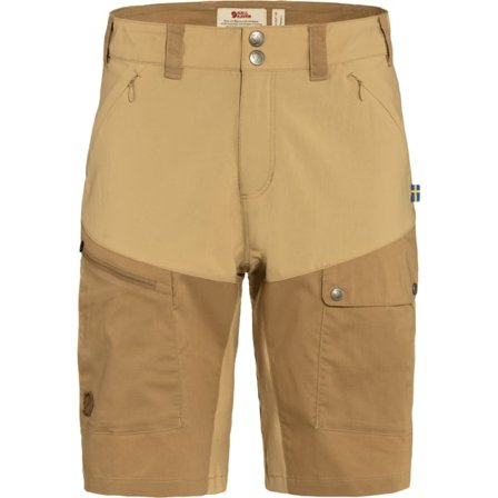 Fjällräven Abisko Midsummer Shorts 38 - Naiset - Dune Beige-Buckwheat Brown - Shortsit ja hameet