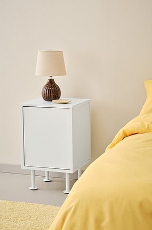 Jotex - Nachtkastje Wit Wit - KIPP - Koop Nachtkastjes bij Jotex