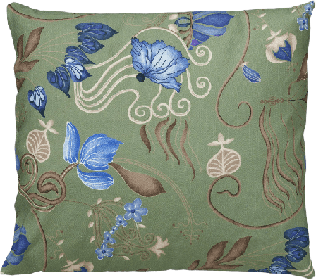 Svanefors José Kuddfodral Kuddar Grön 45x45 cm