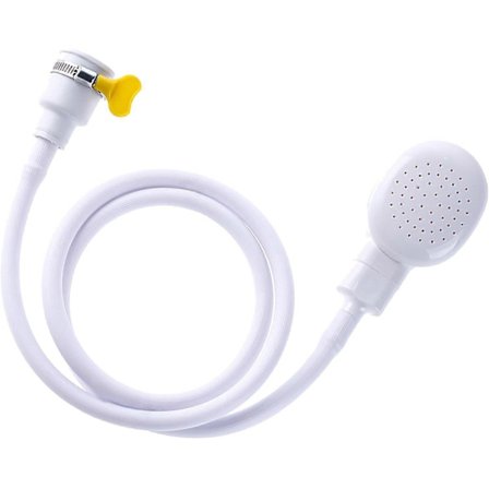 Badkar Enkelkran Duschspray, Hunddusch Tryck på 1,3 M Gummislang, Handhållen VWV