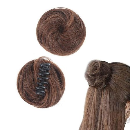 x Hårspenner for parykker Semi Fancy Curly Hair Clips