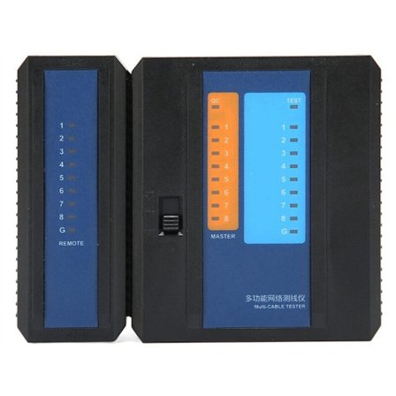 RJ45 nettverkskabeltester, LED-statusskjerm fjernregistrering RJ45 kabeltester for CAT8