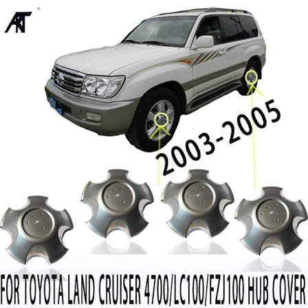 4 stk. HJULFELG SENTRUMSLOKK For TOYOTA Land Cruiser 4700/LC100/FZJ100 2003-2005 42603-60570 Navdeksel