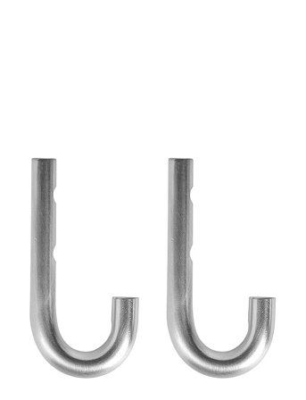 OYOY Living Design Pieni Hook - Pack Of 2 - Silver - ONE SIZE x 8