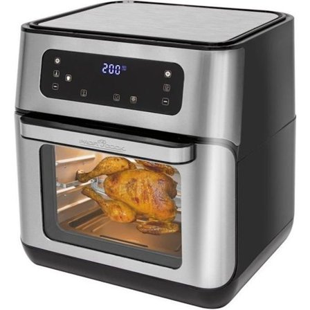 Luftfritös utan olja Kapacitet för luftfritös 11 liter Proficook FR 1200 H 1500W Svart/Silver 12003