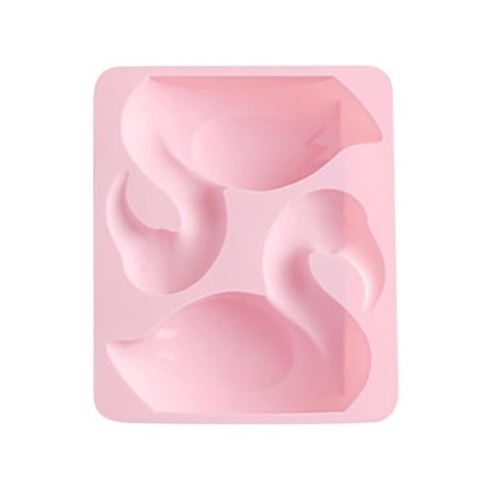 Påske 3D Svaneform Silikone Kage Chokoladeform DIY Håndlavet Bageform Q