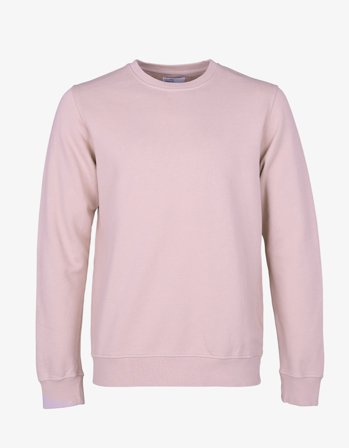 Classic Organic Crew - Faded Pink M
