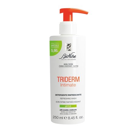 Bionike Triderm Intimate Detergente rinfrescante ph 5,5 250ml - Igiene Intima