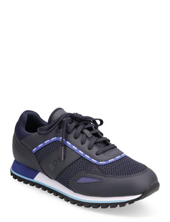 Parkour-L_Runn_Melg Low-top Sneakers Navy BOSS