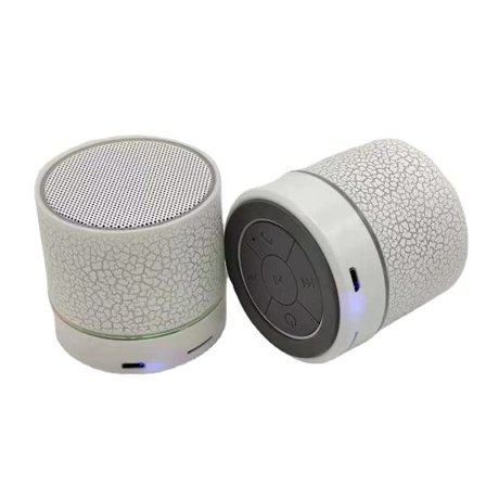 BT89 Crack Trådlös Mini Bluetooth-högtalare - Vit