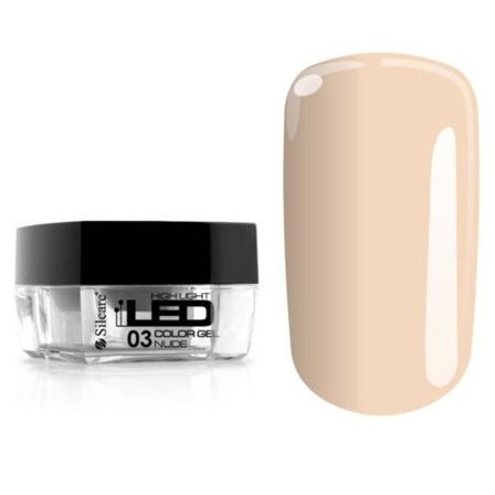 High Light LED Gel - Nude - 03 - 4 g - Silcare
