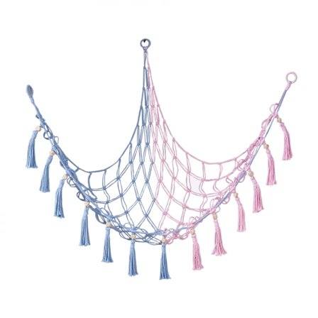 Legetøjs hængekøje, plysdyr hængekøje, gobelin, krammedyr net arrangør, plyslegetøjs opbevaringsnet til hjem, legerum, drenge og piger, ornament 