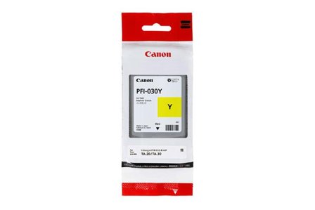 Canon PFI-030Y - gul - original - blekkbeholder