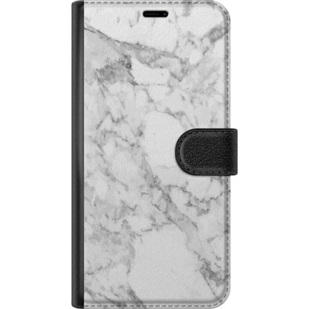 Kompatibelt Plånboksfodral till Apple Apple iPhone 17 Pro Marmor Vit