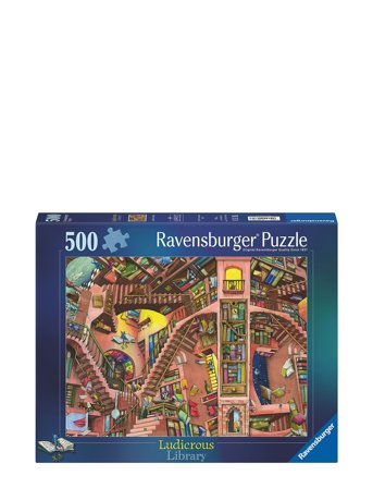 Ravensburger Ludicrous Library 500P - Multi/patterned - ONE SIZE
