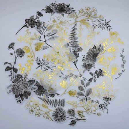 Vintage tarra Washi-tarra-leikekirjatarrat