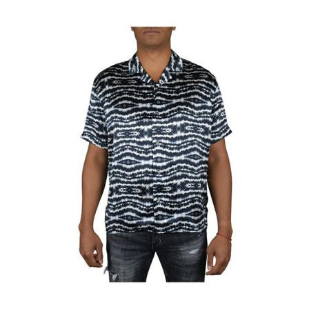 Philipp Plein Tie Dye SS shirt Sort, Herre Skjorter