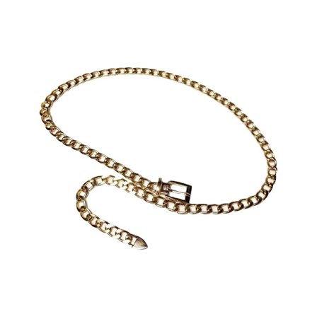 Gullkjede Belte Metall Midjebånd GULL