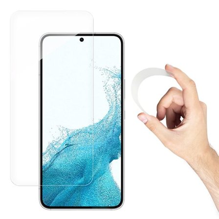 Wozinsky Nano Flexi Hybrid fleksibel glasfilm til Samsung Galaxy S22 + (S22 Plus) hærdet glas