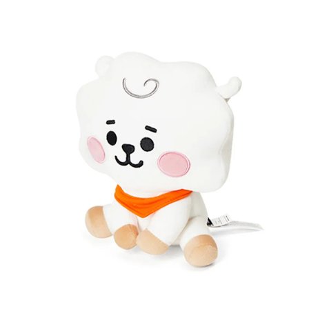 Baby Face plysch leksak nyckelring hänge dekorativ docka tecknad