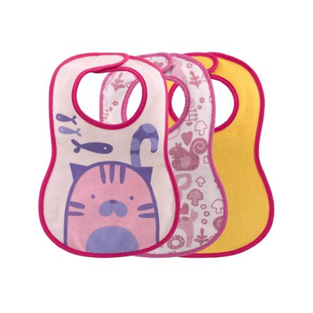 Chicco Bavaglino Pappa 6Mesi 3 Pezzi Bimba