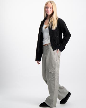 LMTD NLFRICTE TWI NW WIDE CARGO PANT Grün Jeans Mädchen - Kidsbrandstore