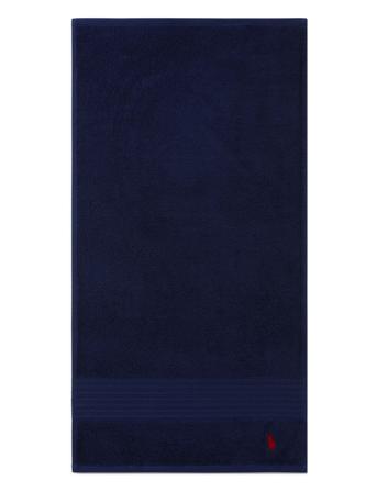 Player Guest Towel Home Textiles Bathroom Textiles Towels & Bath Towels Guest Towels Sininen Ralph Lauren Home