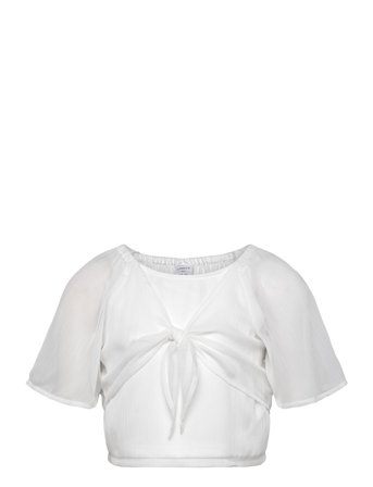 Lindex | Blouse With Knot At Front | 128
