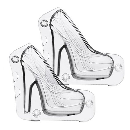 Choklad Högklackat Sko Form Kakform Bakform Köksartiklar