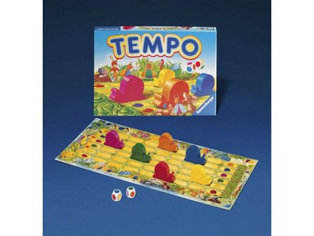 Tempo, brädspel, trä, 2 till 6 spelare - Lyreco - Skola och förskola - Lekmaterial - Spel - Från 3 - 4 år