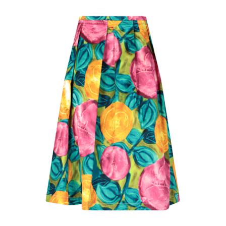 Marni Midi Skirts Rød, Dame