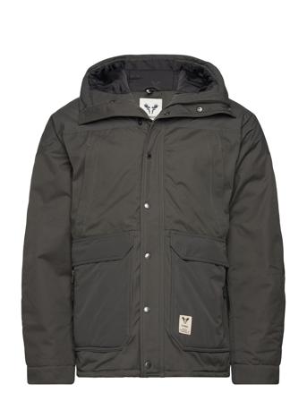 Malcom Winter Short Parka Fôret Jakke Grønn Fat Moose*Betinget Tilbud