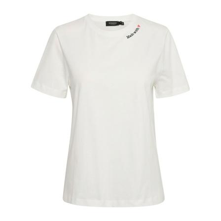 Soaked in Luxury T-Shirts , Beige , Dames , Maat: XS
