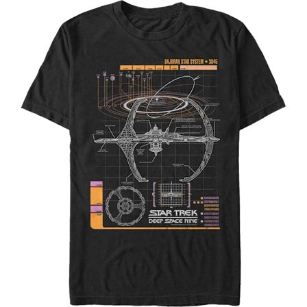 Bajoran Stjernesystem Star Trek Deep Space Nine T-shirt
