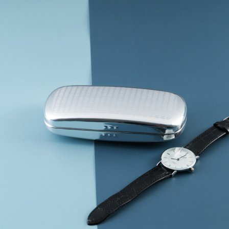 Case Myopiafodral CASE SILVER STORT SILVER