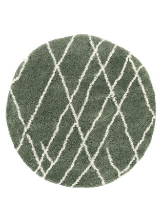 Tangier Ø 150 Pieni Vihreä Pyöreä Matot