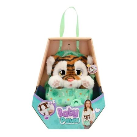 Baby Paws Tigerunge i veske, flerfarget, TH