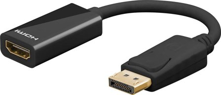 Goobay DisplayPort/HDMI adapter cable 1.2 - gold-plated
