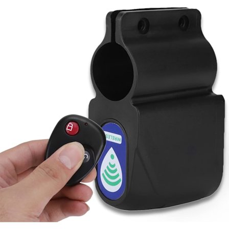 120db tyverisikring cykelalarm, 0,1 kg ultralet trådløs fjernbetjening cykelalarm, cykelsikkerhedsalarmlås