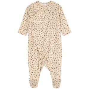 Bonpoint Batilde Printed Pajama Ecru 3 Months - Nightwear - 3 months - Cream