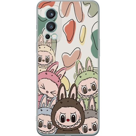 Kompatibelt Mobilskal till OnePlus OnePlus Nord 2 5G Monsterfigur Samlarfigur Vinylleksak