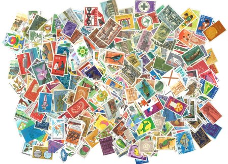 Surinam - Frimærkepakke - 500 forskellige